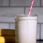 nutella milkshake with banana