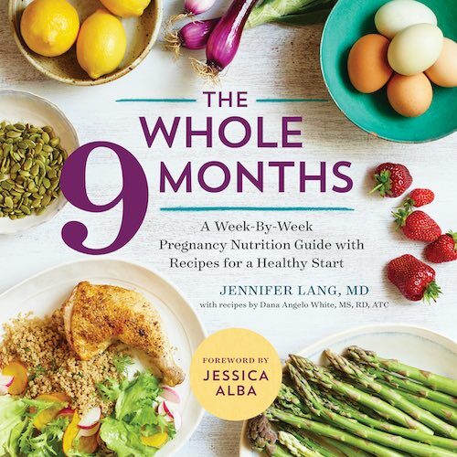 the whole 9 months book recipes by Dana Angelo White