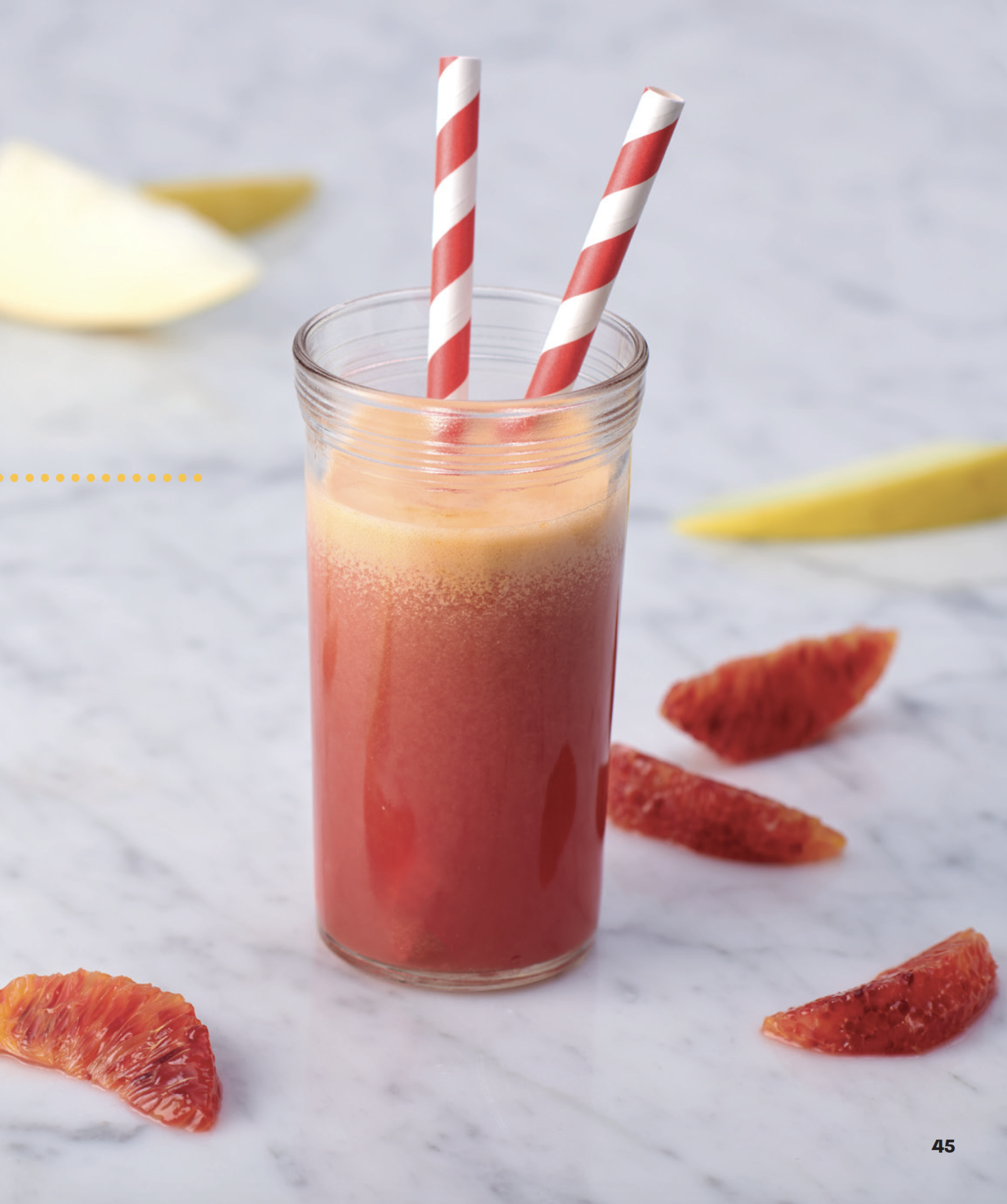 Blood Orange Honeydew Juice Dana White Nutrition