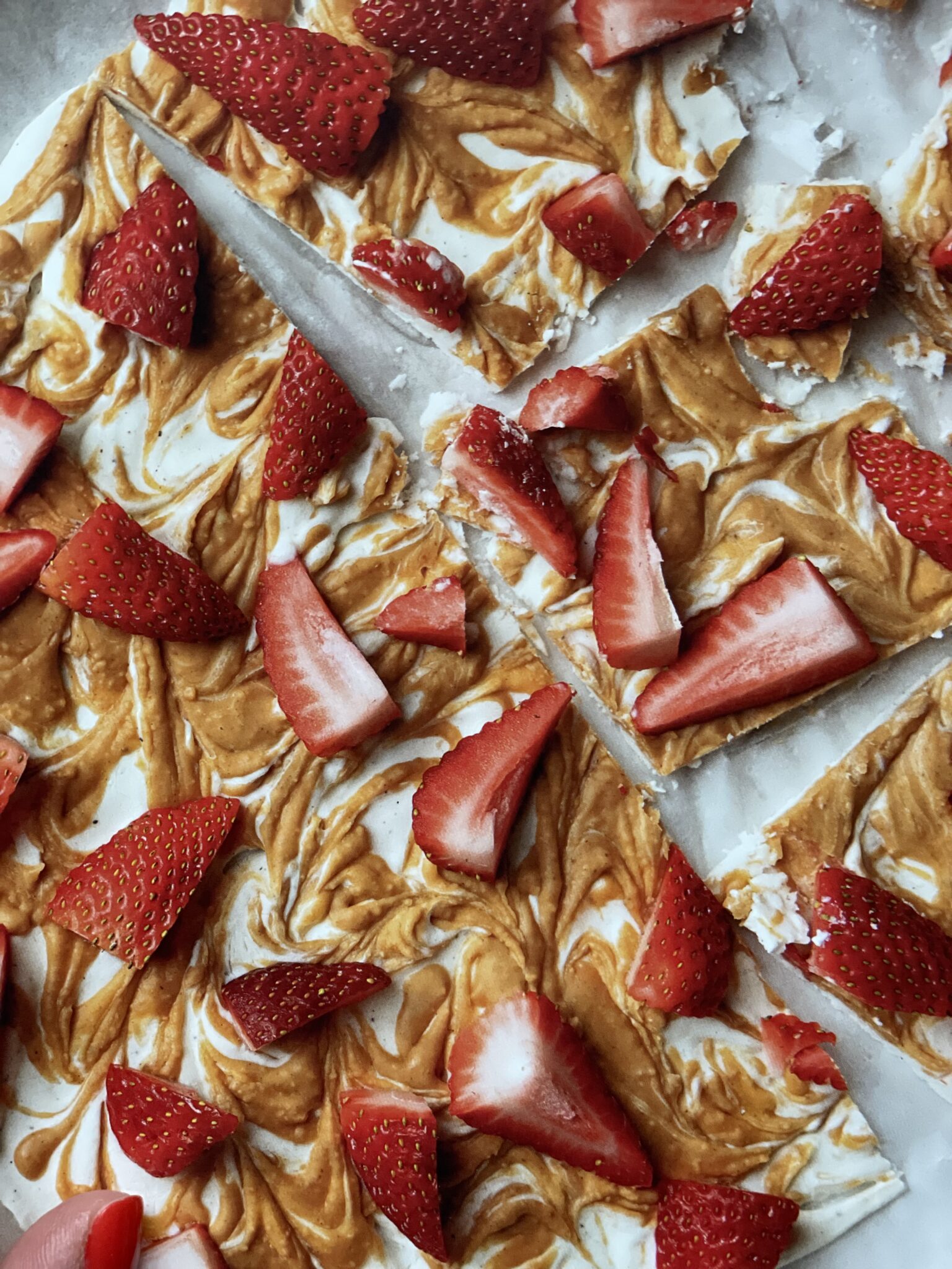 Peanut Butter Frozen Yogurt Bark Dana White Nutrition